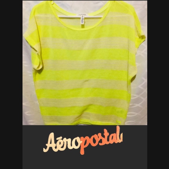 Aeropostale Tops - ‼️CLOSING SALE EVERYTHING MUST GO ‼️Yellow Aeropostale top